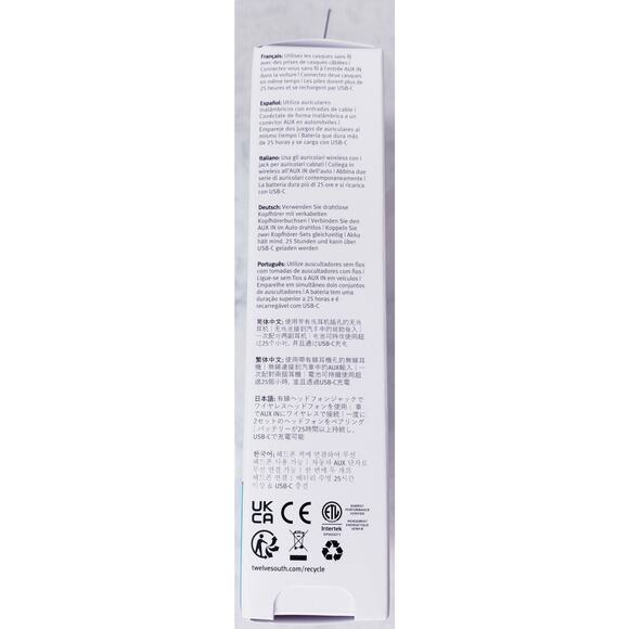 NIB Airfly Pro by Twelve South Wireless Audio Adapter Bluetooth 25+ Hour Battery - Picture 5 of 9